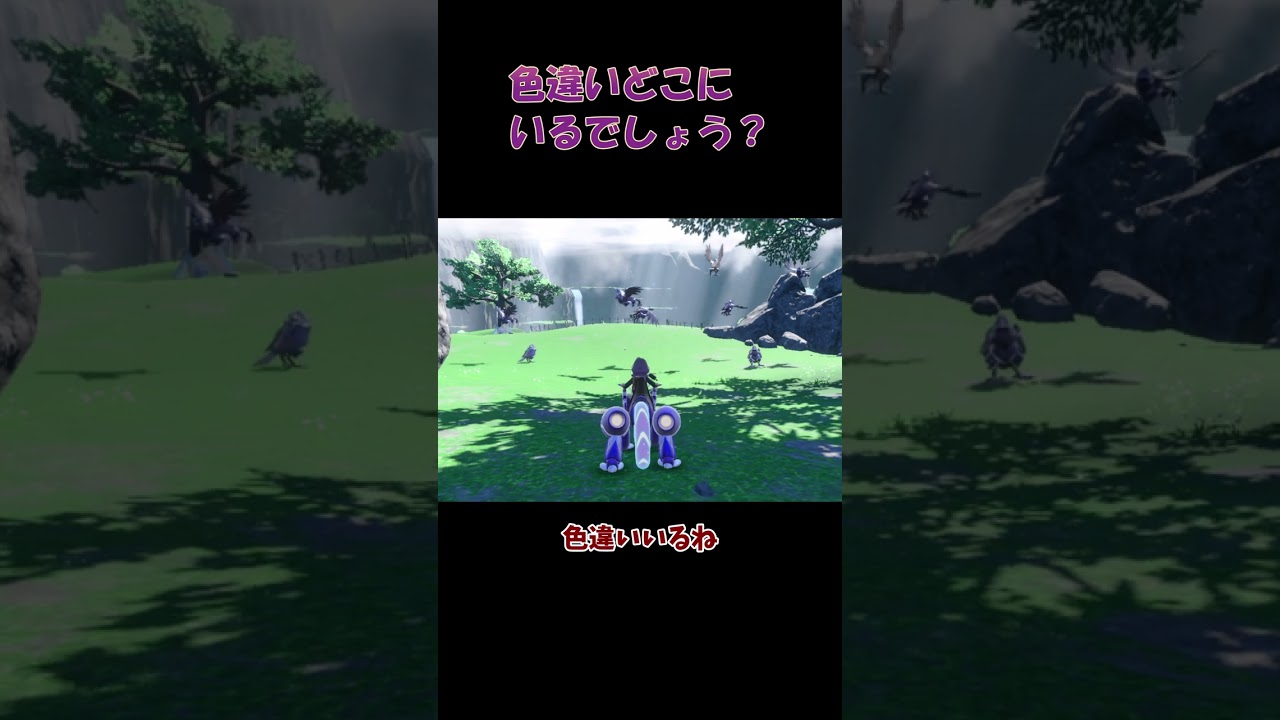 【ポケモンSV】色違いアーマーガアの厳選方法【ゆっくり実況】 #Shorts