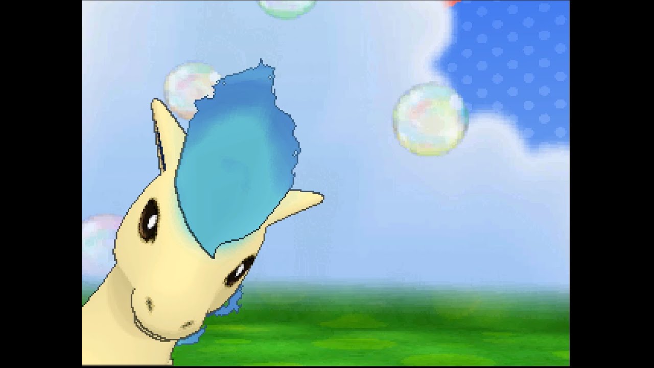 ポケパルレ　ポニータ(色違い)と戯れるだけの動画