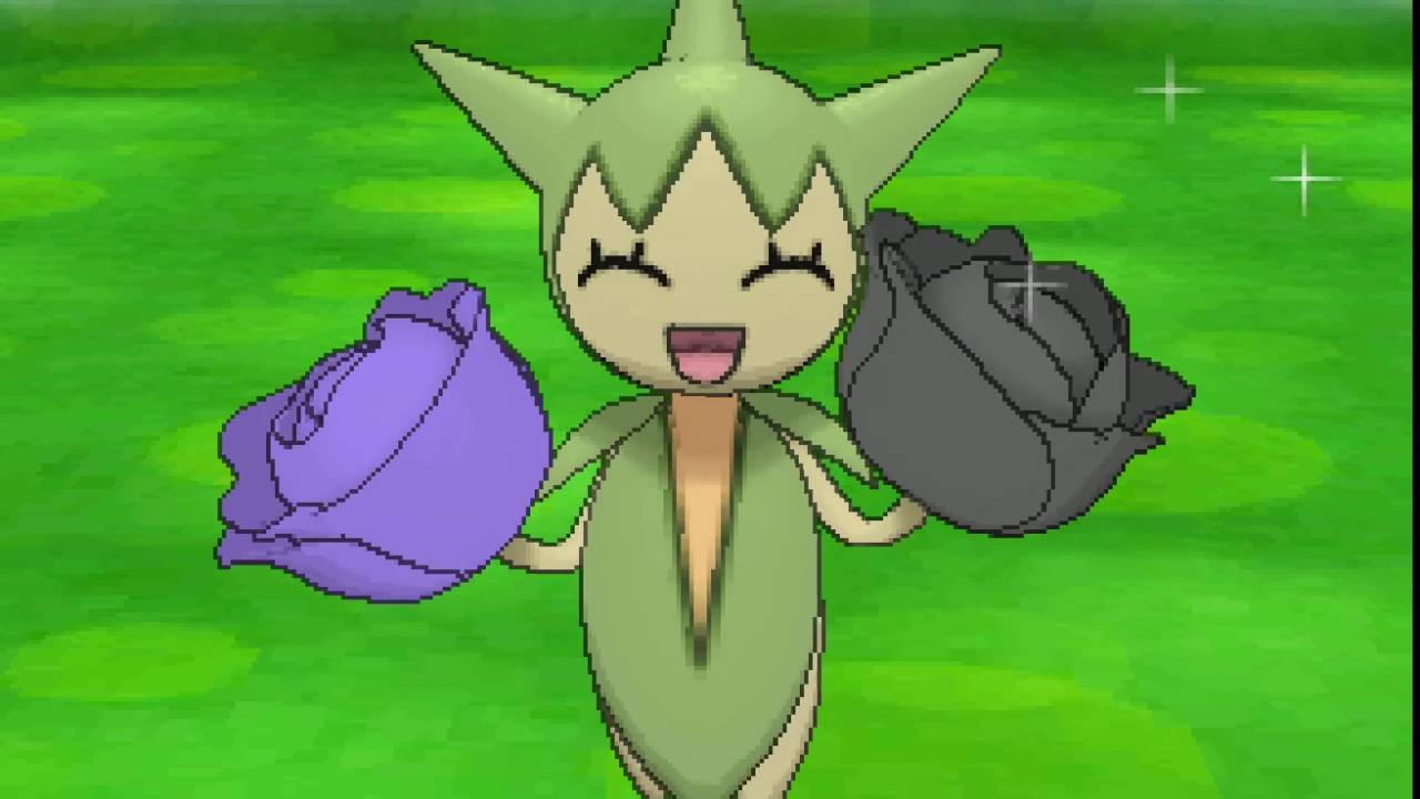 ポケパルレ　ロゼリア(色違い)と戯れるだけの動画