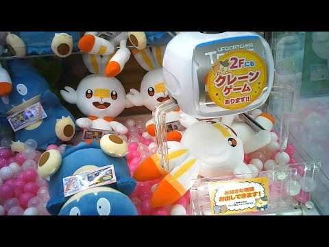 【トリプルキャッチャー】ポケットモンスター つれてってでっかいぬいぐるみ～ヒバニー～