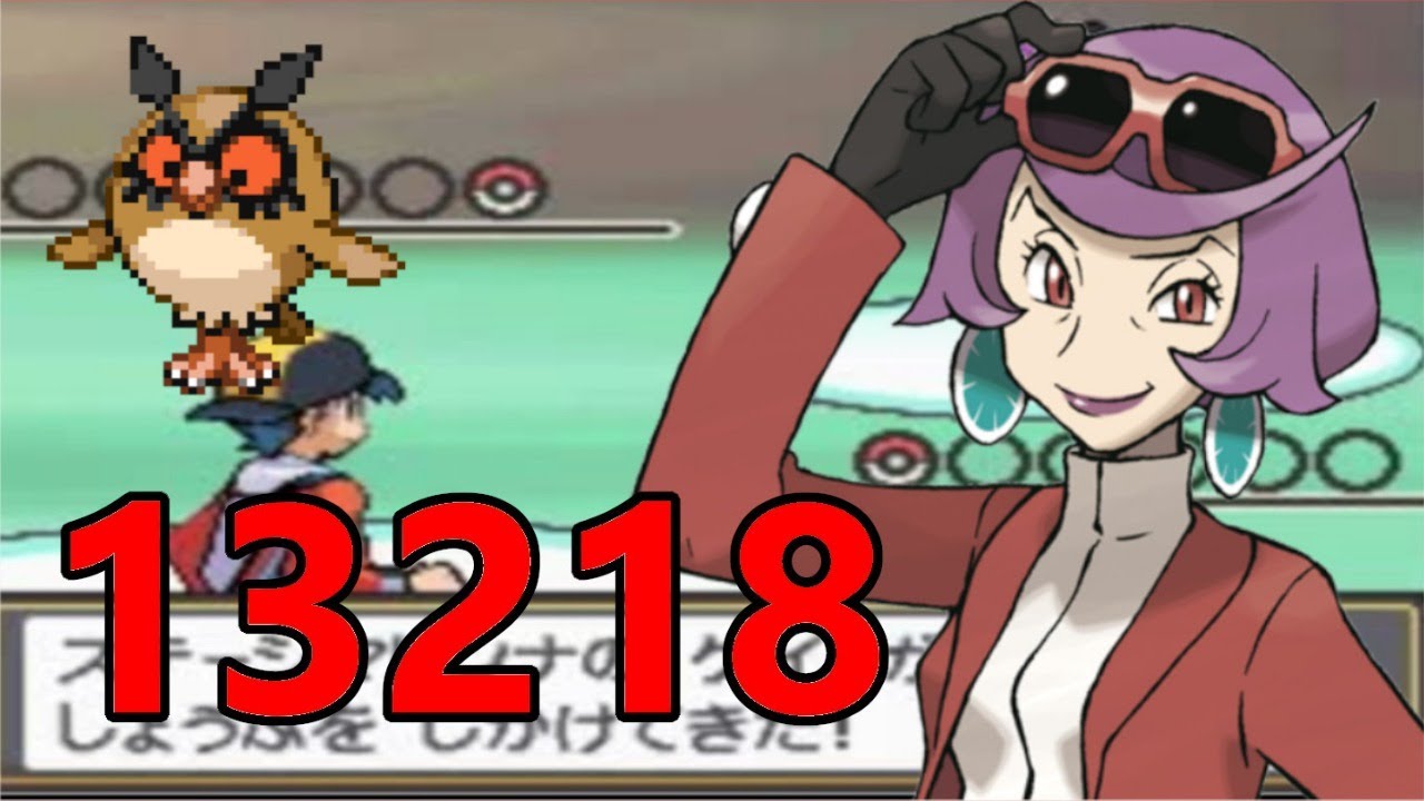 ～ふくろうポケモンホーホーとケイトをシバきに行くバトルステージ～ずかんNo163ホーホー編～【ポケモンHGSS】