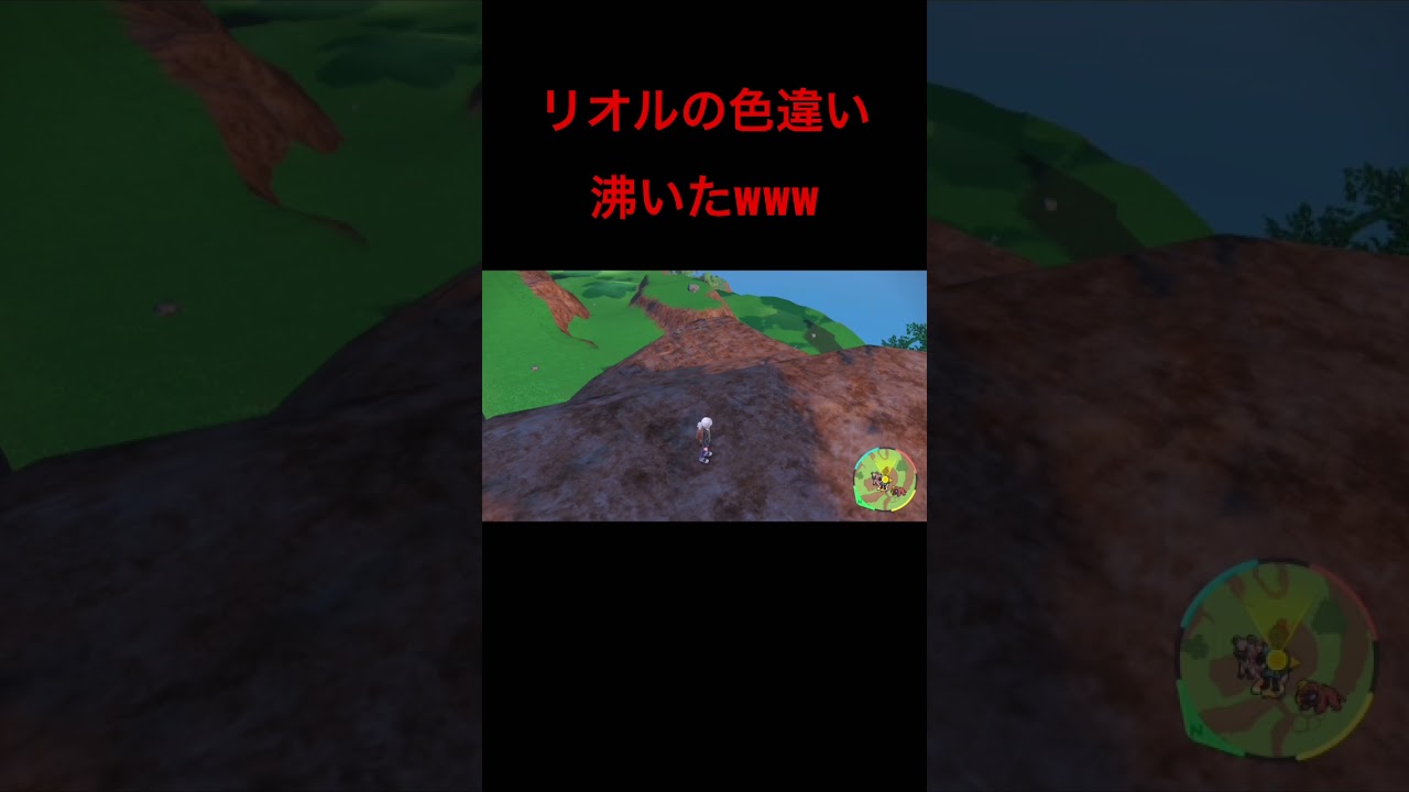 【ポケモンSV】リオルの色違いが現れた瞬間www