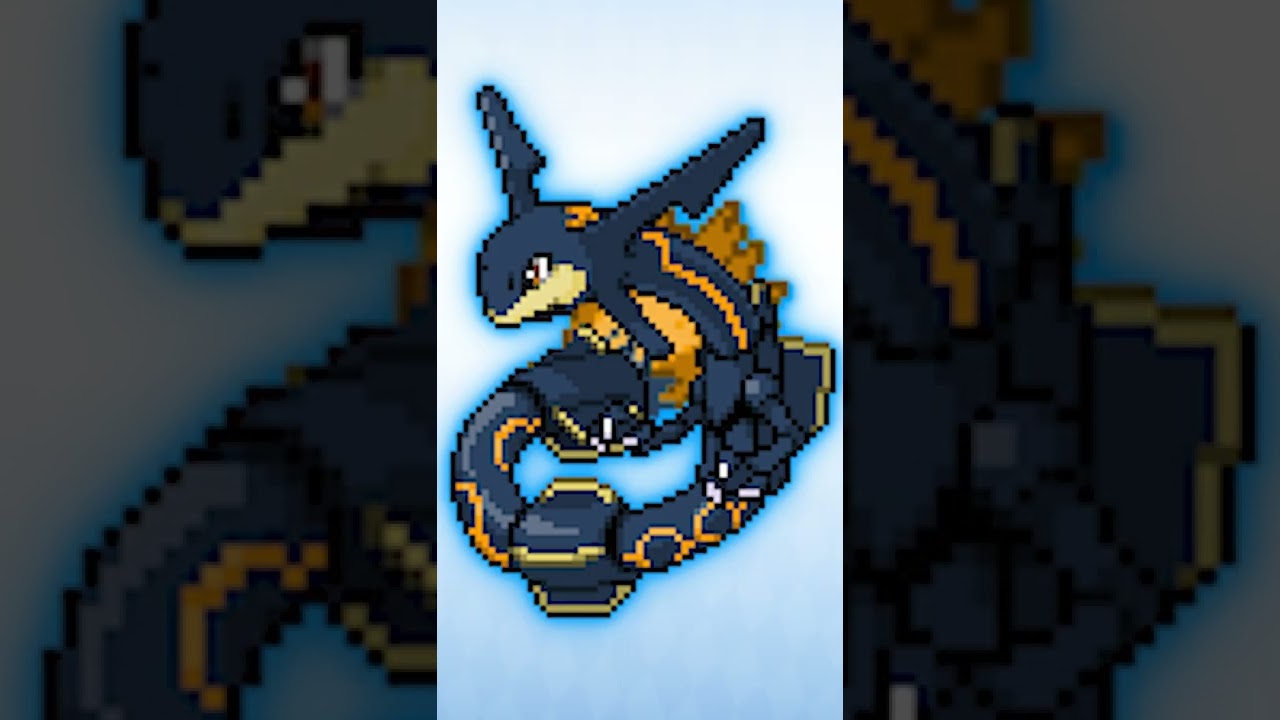 【ポケモン】レックウザならどんなポケモンと合体させてもカッコよくなる説　#Shorts