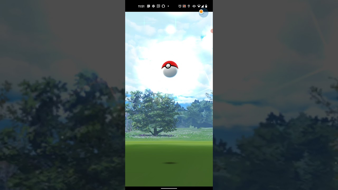 【ポケモンGO】ホルビーをワンショット・エクセレント・カーブスローでゲットしただけの動画