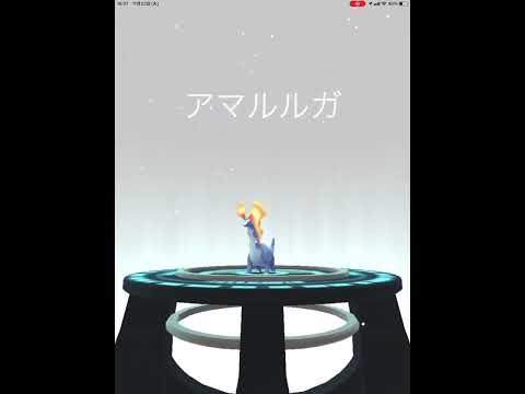 ポケモンGO アマルス進化　アマルルガ