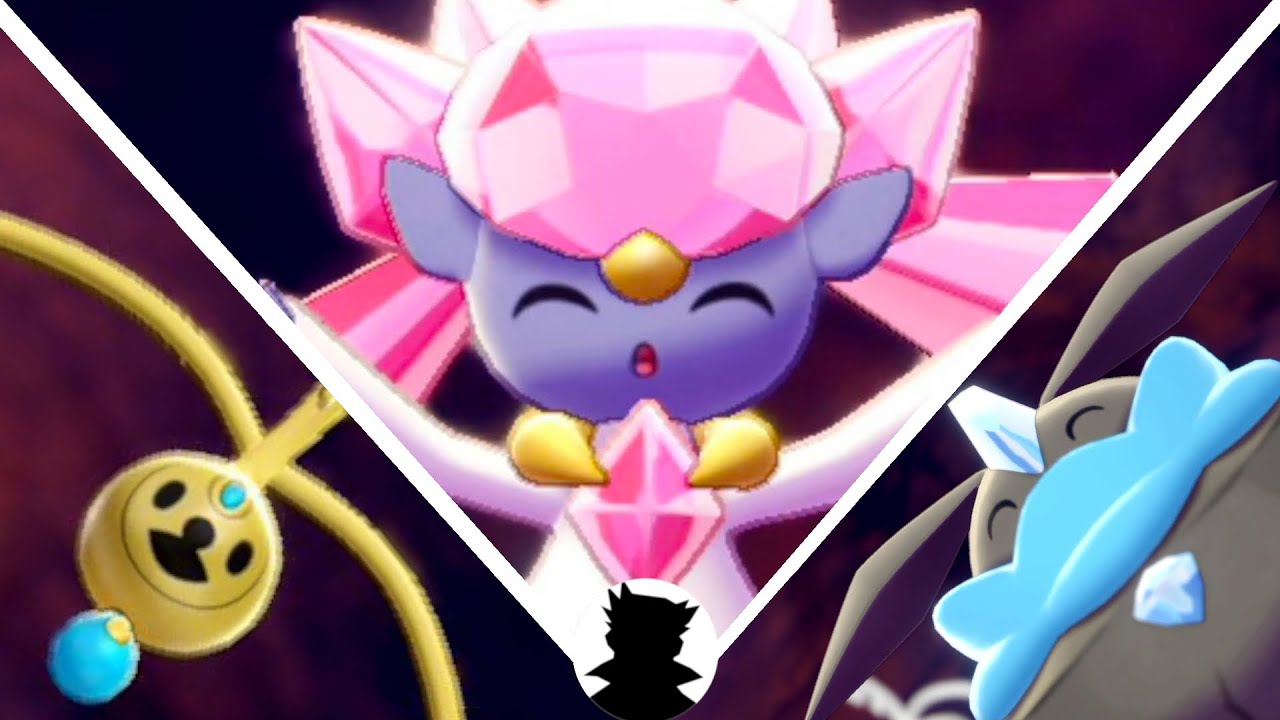 【ポケモンキャンプ】ディアンシー・メレシー・クレッフィとかわいい色違い