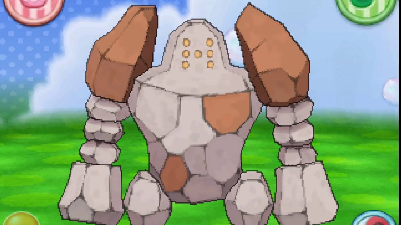 ポケパルレ　レジロックと戯れるだけの動画