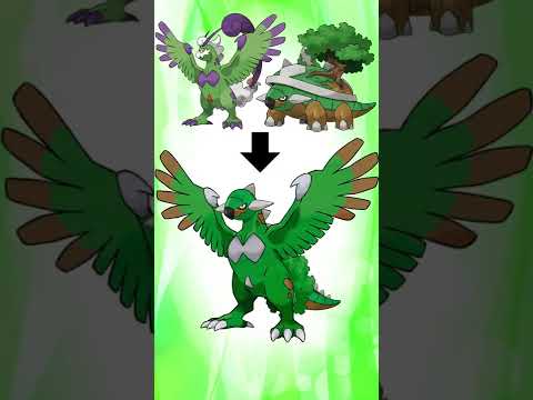 トルネロスとドダイトスを合成した地面と飛行のポケモン