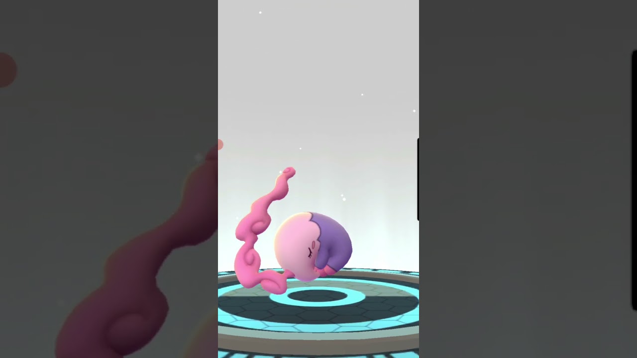 Evolving Munna in Pokemon Go 😺🥳 #shorts #pokemongo #pokemon