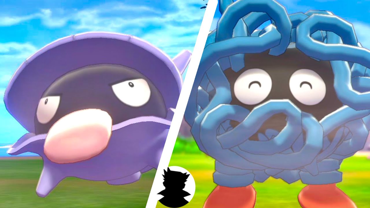 【ポケモンキャンプリサーチ】モンジャラ シェルダー パルシェン モジャンボ 進化系とかわいい色違い