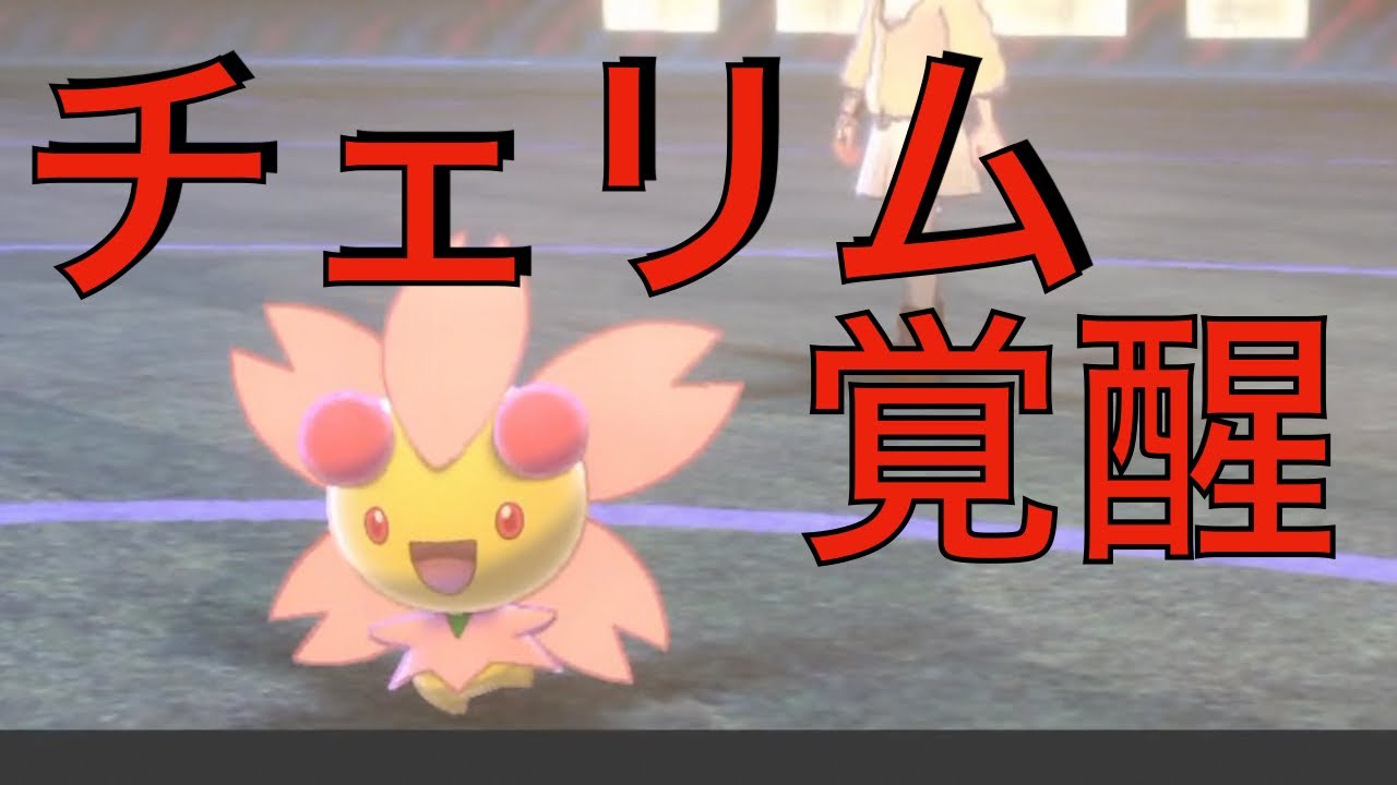 【ポケモン剣盾】チェリムポジフォルムの使い方【実況】