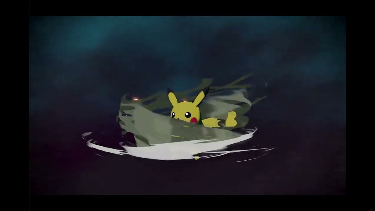 ポケモン アルセウス/ピカチュウがライチュウに進化