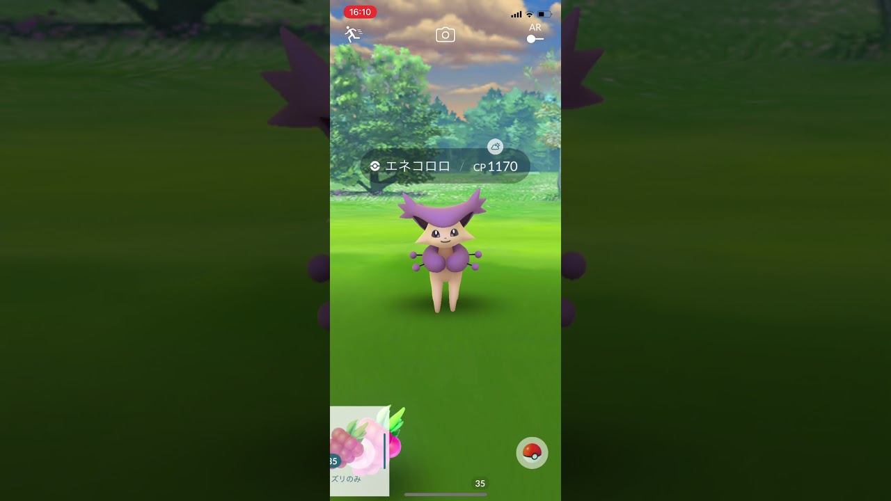【ポケモンGO】野生のエネコロロ Wild pokemon Delcatty #shorts