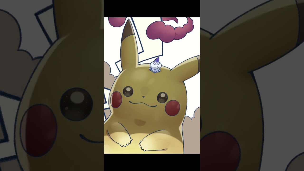 【タイムラプス】毎日ヒトモシを描く最終回【#shorts 】