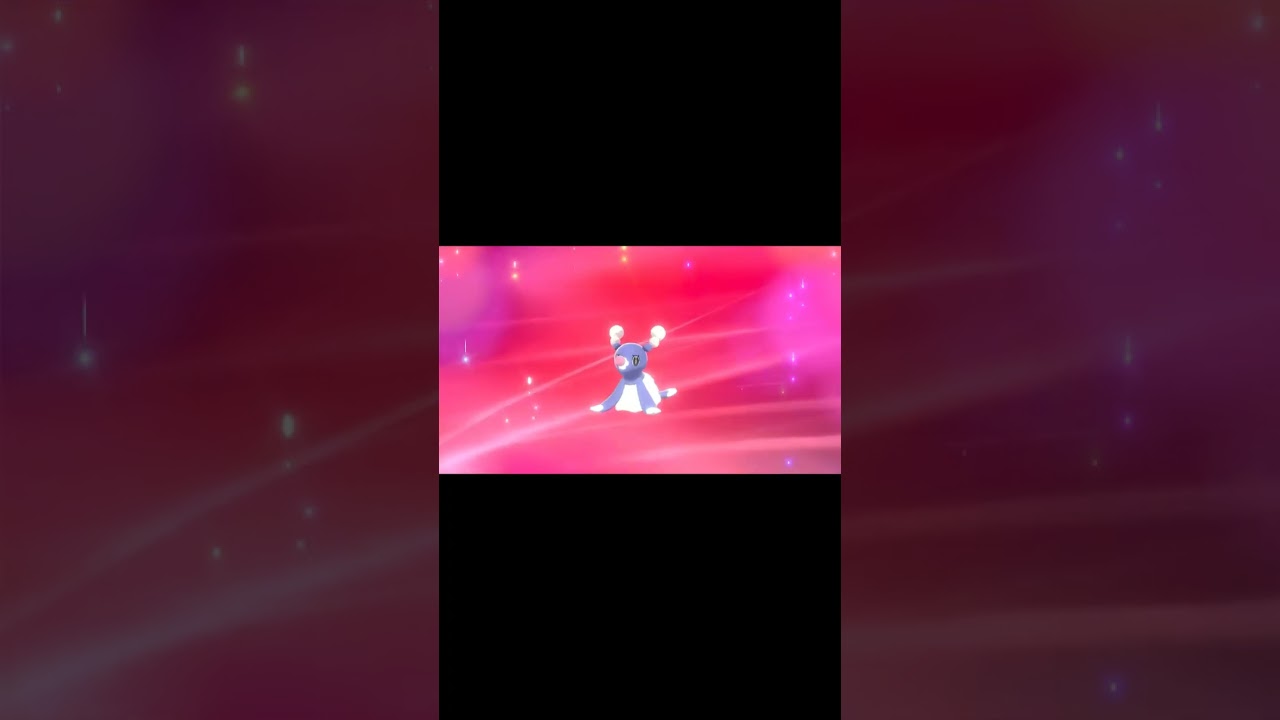 【ポケモン剣盾】色違いアシマリ　オシャマリ　アシレーヌ【国際孵化】 #Shorts