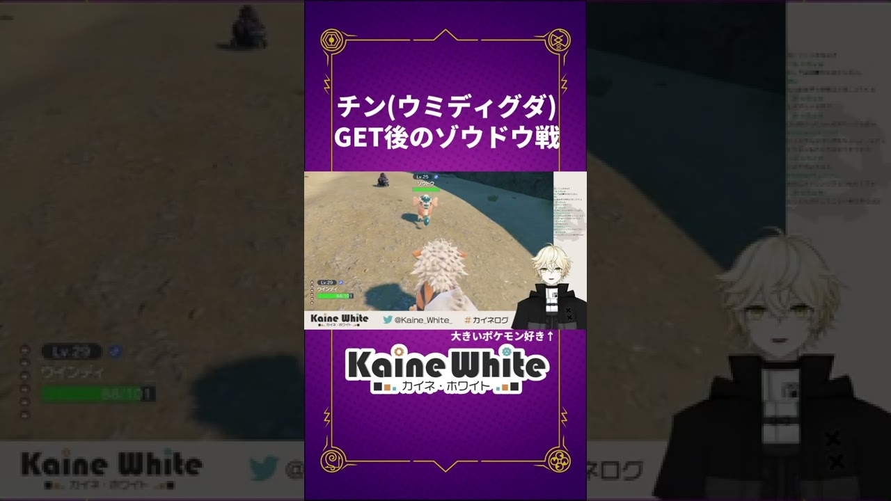 チンウミディグダGET後のゾウドウ戦【ポケモンSVバイオレット/カイネ・ホワイト】