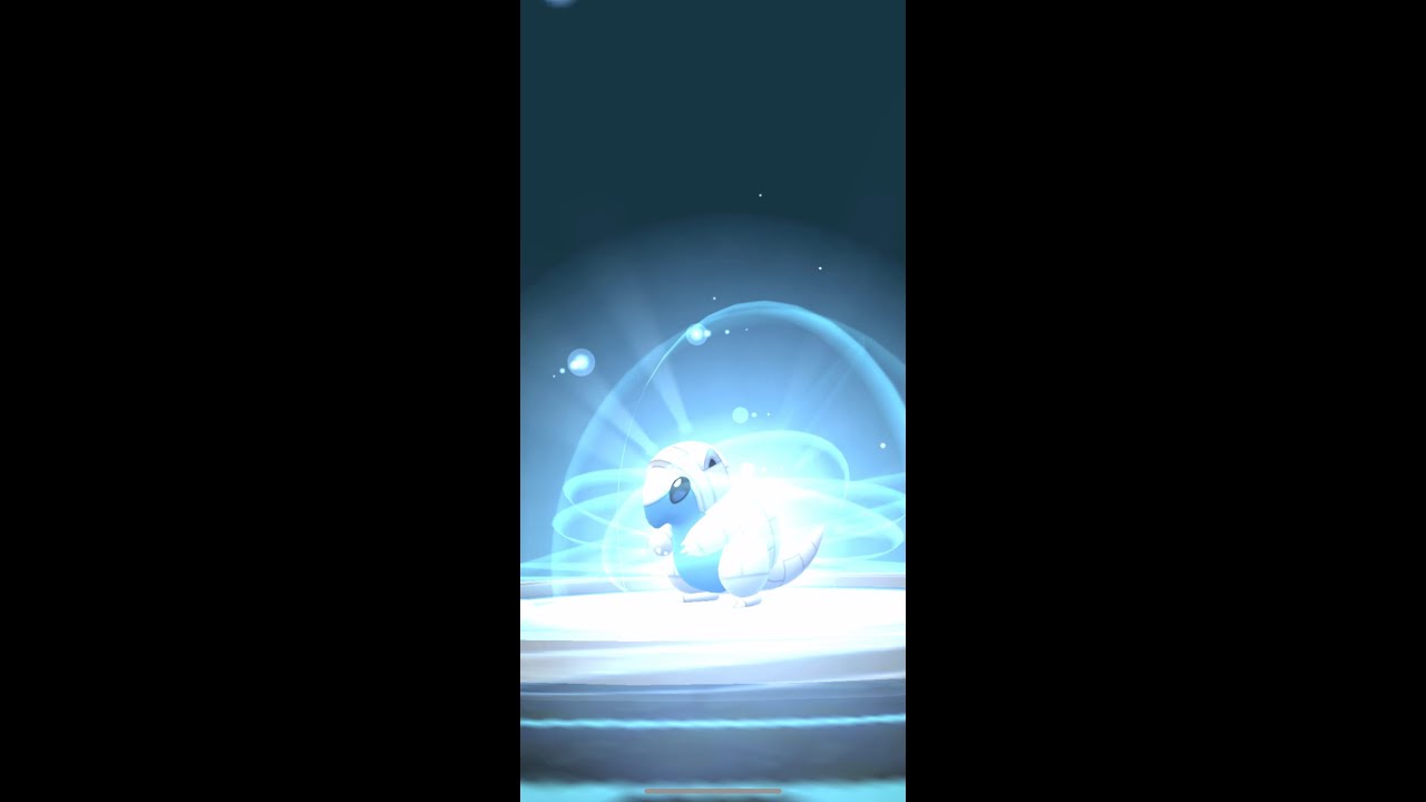 【ポケモンGO】色違いサンドパン（アローラのすがた）へ進化させる！コミュニティデイ #shorts