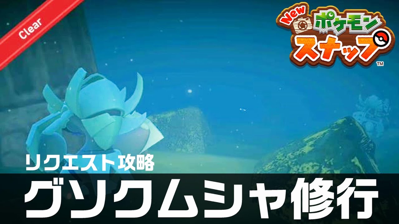 グソクムシャ修行【Newポケモンスナップ・リクエスト攻略】