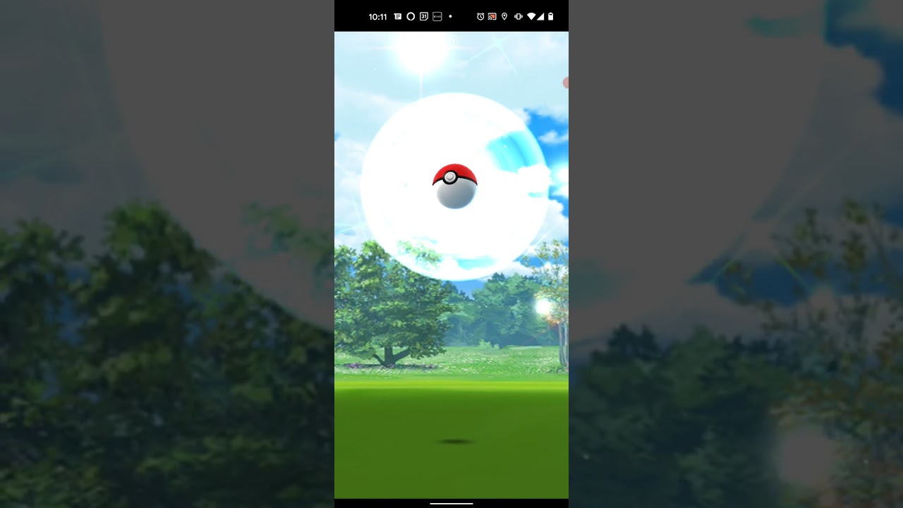 【ポケモンGO】コラッタをワンショット・エクセレント・カーブボールでゲットしただけの動画 / Rattata is Caught with First Excellent Throw. #SHORTS
