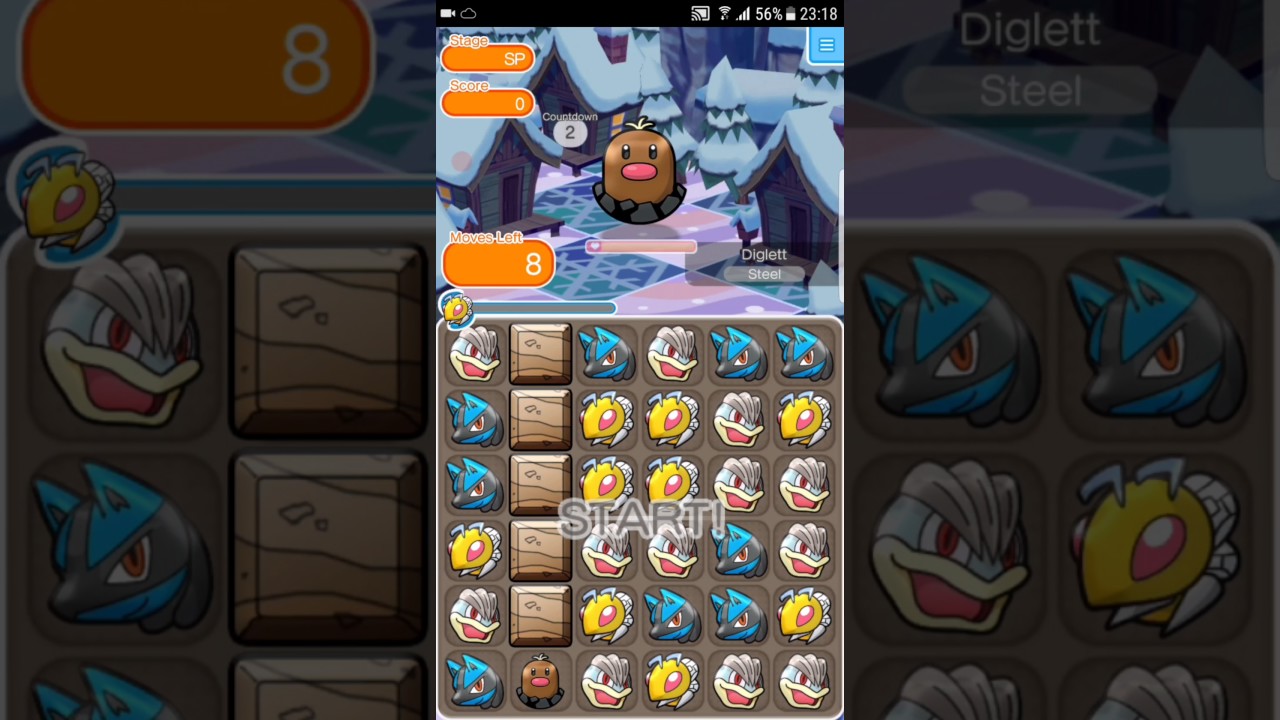 Pokemon Shuffle Mobile Safari Diglett (Alola Form) Caught ポケとる スマホ版 「ポケモンサファリ」ディグダ～アローラのすがた～