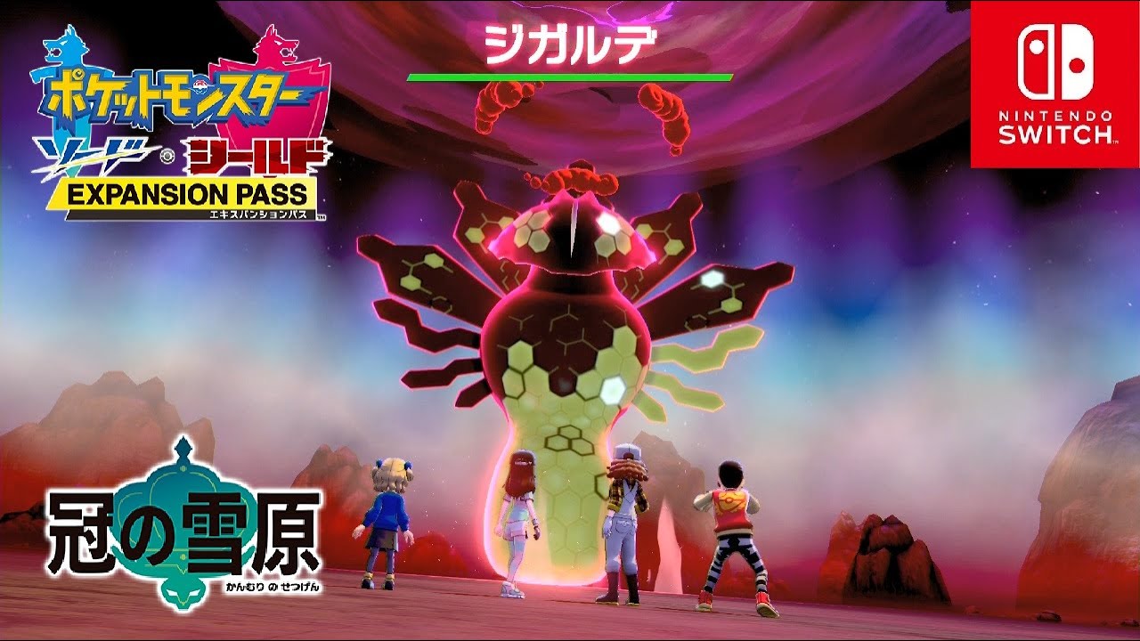 【ポケモン剣盾】ジガルデ入手 ダイマックスアドベンチャー 冠の雪原【ポケモンソードシールド DLC エキスパンションパス】