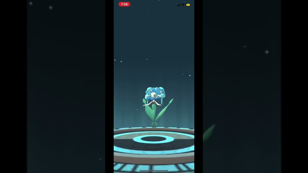 【フラージェス】#shorts ＃Shorts#pokemongo #フラージェス　#フラべべ　#フラエッテ　#フラエッテ進化　#ポケモンgo #ポケモン進化　#進化　#ポケモン　#青フラージェス