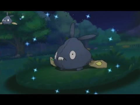 3DS【ポケモン ORAS】 shiny Trubbish 色違い ヤブクロン 色違 破破袋