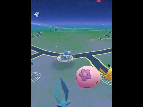 【ポケモンGO】初めて、野生のアシマリに遭遇！