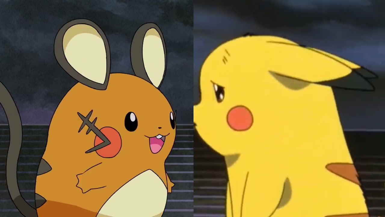 デデンネVSピカチュウ②