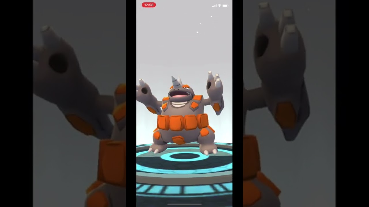 ポケモンGOでサイドンからドサイドンに進化！