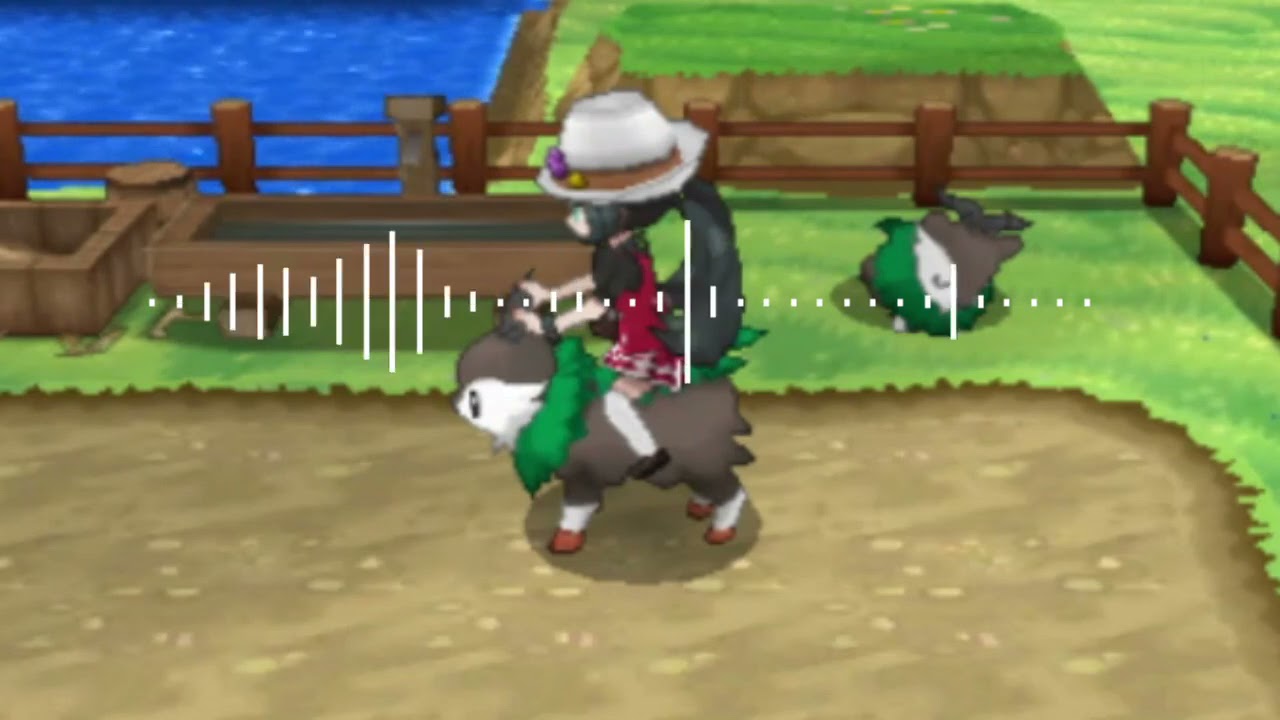 【ポケモンXY　BGM】メェークル　乗る