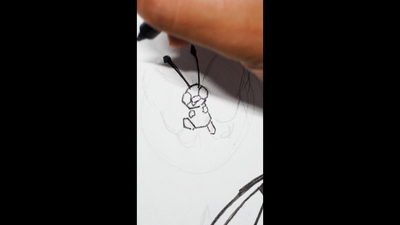 【ポケモン】　バタフリーを描いてみた