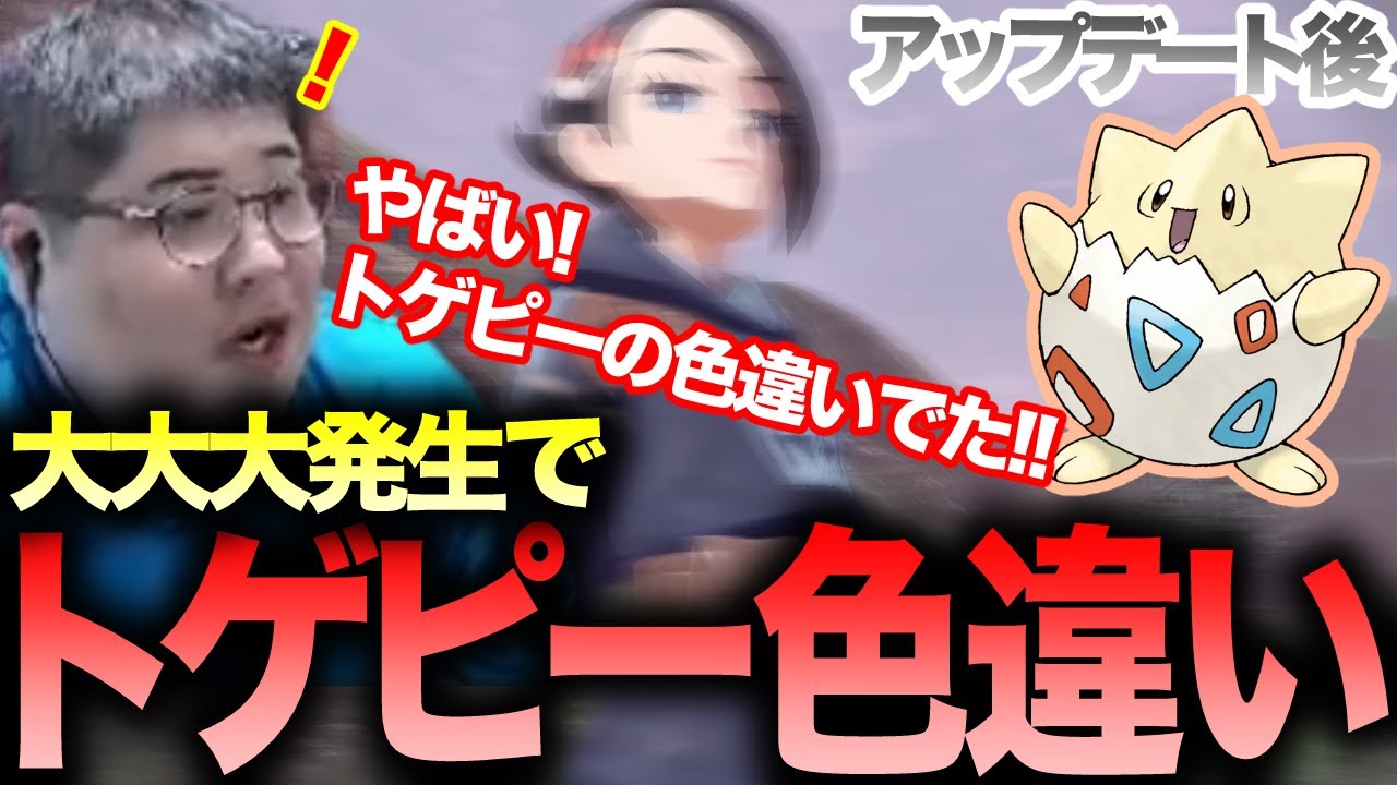 【ポケモンアルセウス】サブ任務中にトゲピー色違いに出会う恭一郎(2022/02/28)