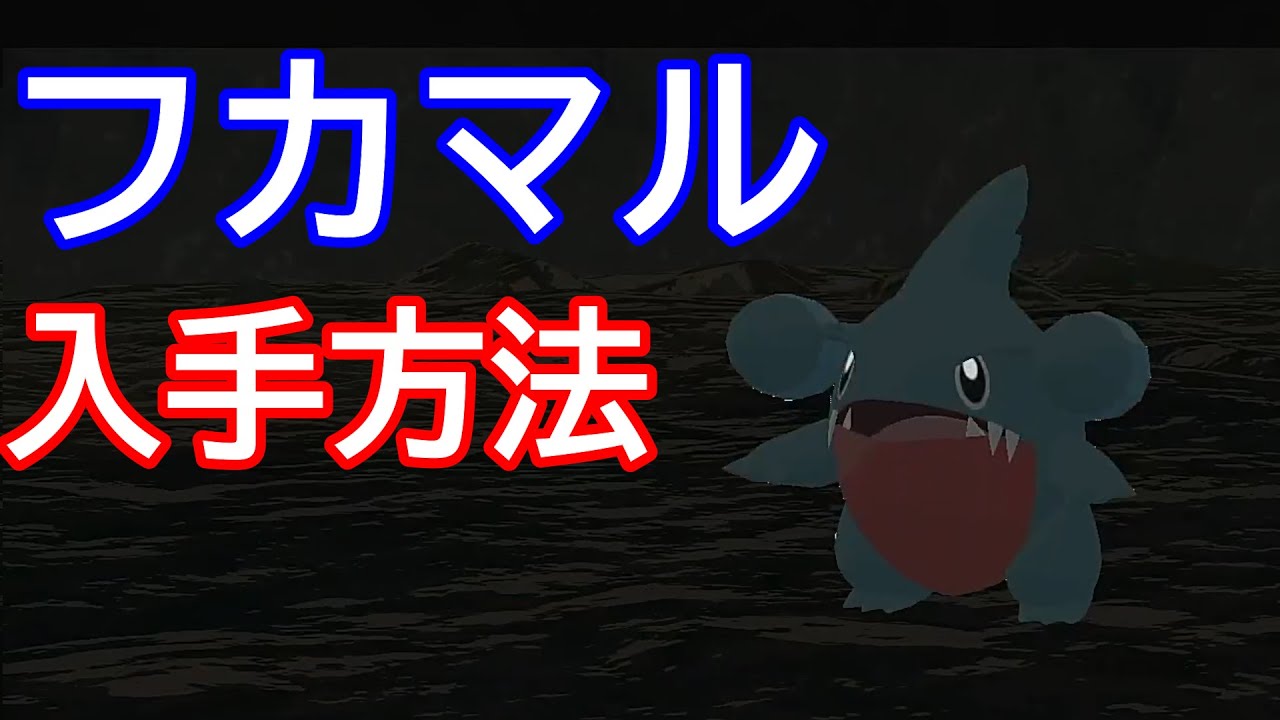 フカマルの入手方法・出現場所【Pokémon LEGENDSアルセウス】