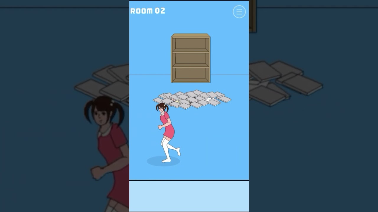 【姉から全力で逃げる！】ROOM2【冷蔵庫のプリン食べられた】#shorts #ゲーム #アプリ