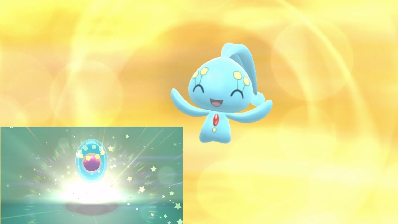 マナフィの卵GETから孵化まで【ポケモンBSDP】