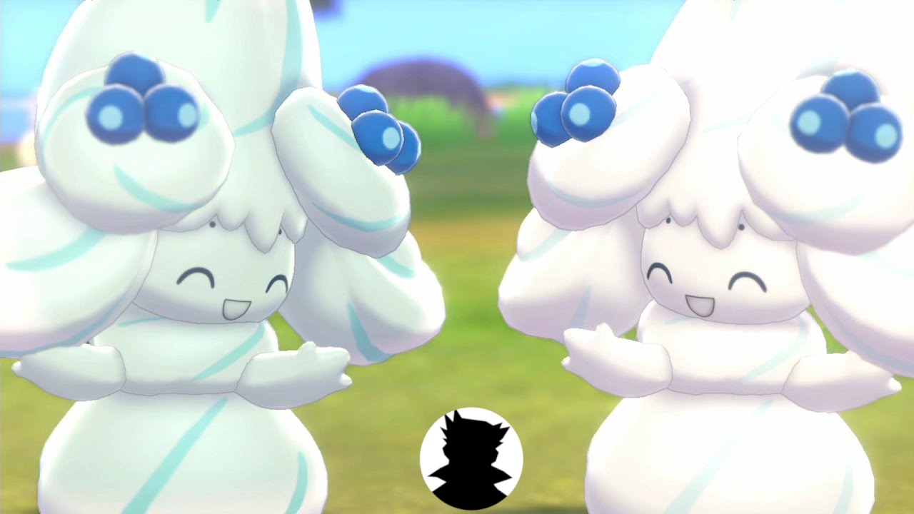 【ポケモンキャンプリサーチ】かわいいマホイップ/進化種類：ベリーアメざいく