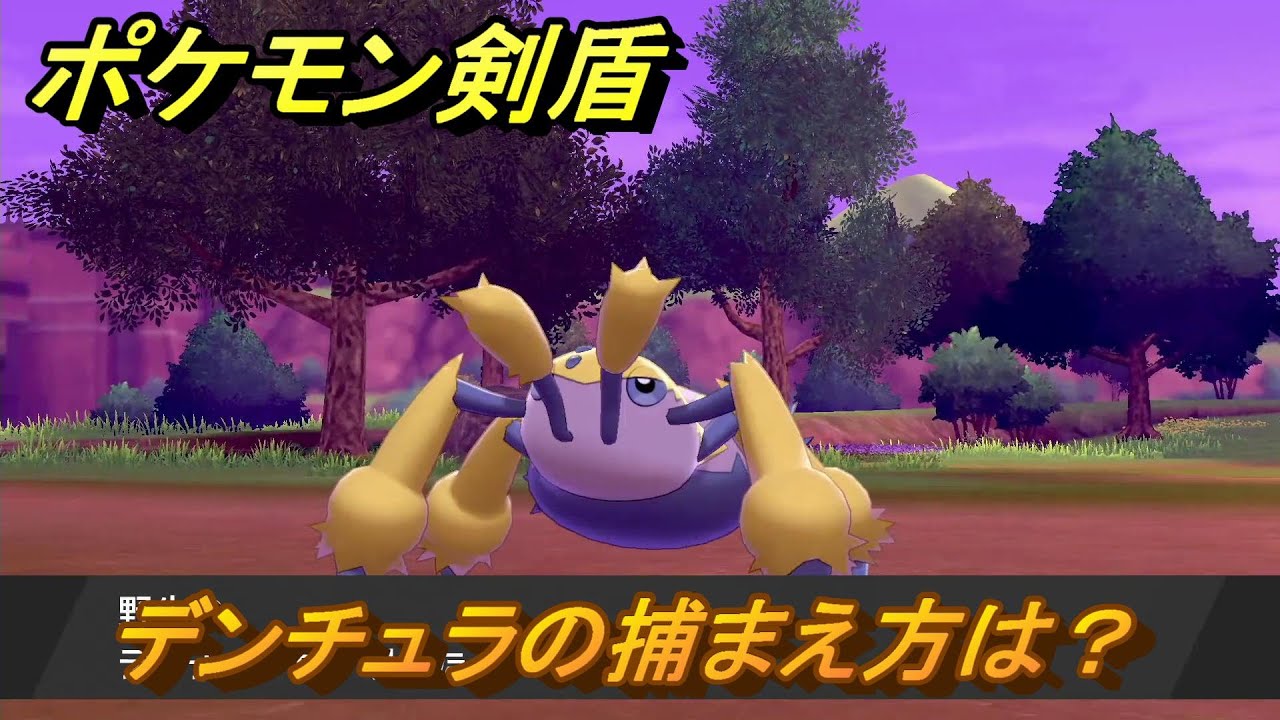 ポケモン剣盾　デンチュラの出現場所は？オススメの場所は？天気は？ポケモン図鑑コンプへの道！　最新版【ポケモンソード・シールド】