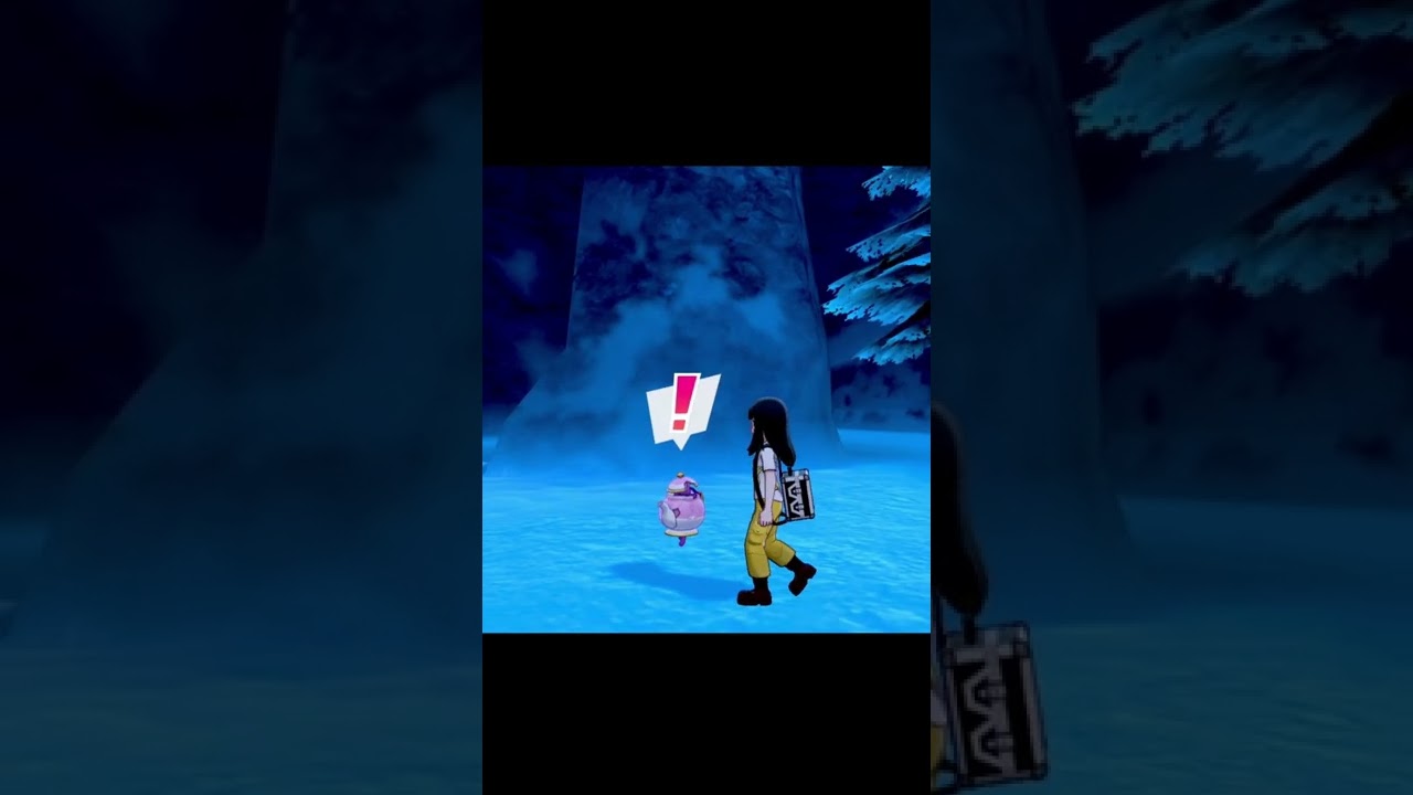 ワイルドエリアのポットデスの挙動が可愛すぎる【ポケモン剣盾】#Shorts