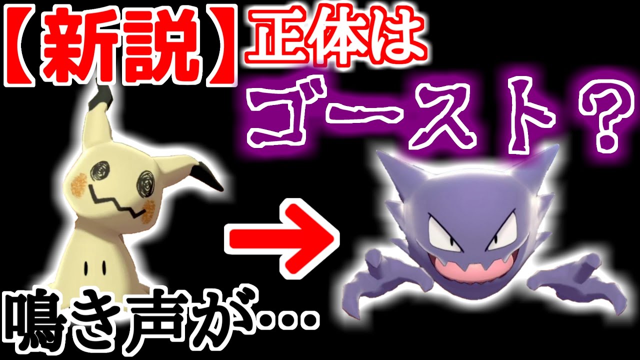 ミミッキュの正体はポリゴンだと思っていませんか？【新考察】【ポケモン都市伝説】