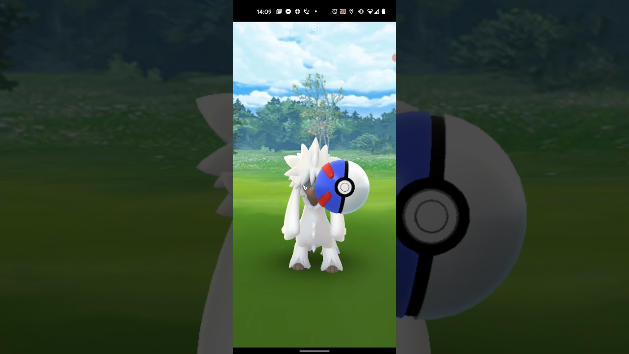 【ポケモンGO】トリミアンをワンショット・エクセレント・カーブスローでゲットしただけの動画 2170XP #SHORTS