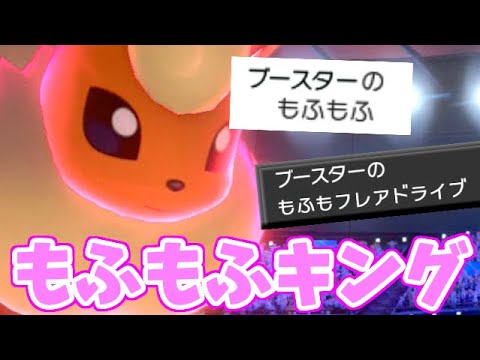 【ポケモン剣盾】もふもふの頂点　絶対唯一王「ブースター」
