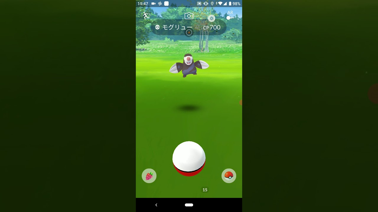 モグリュー、バルビート　ポケモンGO