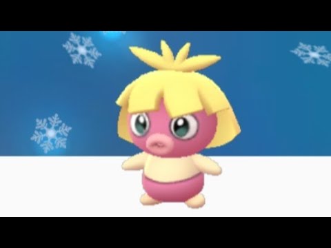 CATCHING BABY POKÉMON SMOOCHUM | ムチュール | 迷唇娃 | 뽀뽀라