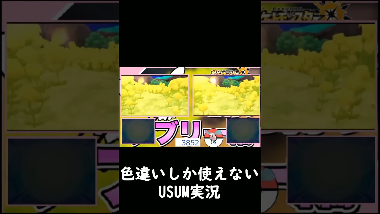 チュリネの色違いを出して発狂する男　【ポケモンUSUM】