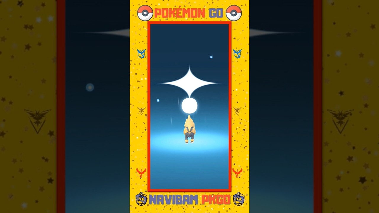 ✨ Mega Evolución Manectric Shiny a Mega Manectric Shiny en Pokémon Go ✨ #shorts