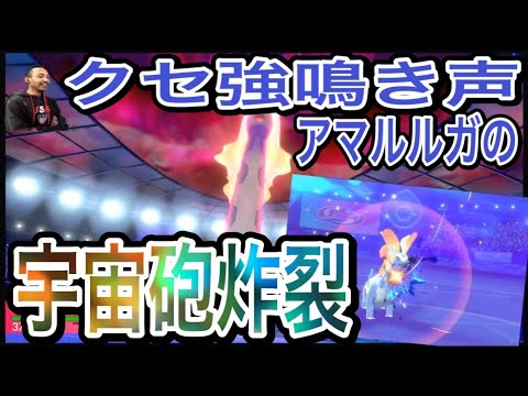 【ポケモン剣盾】ポケモン界一の鳴き声を持つアマルルガで破壊したかった…
