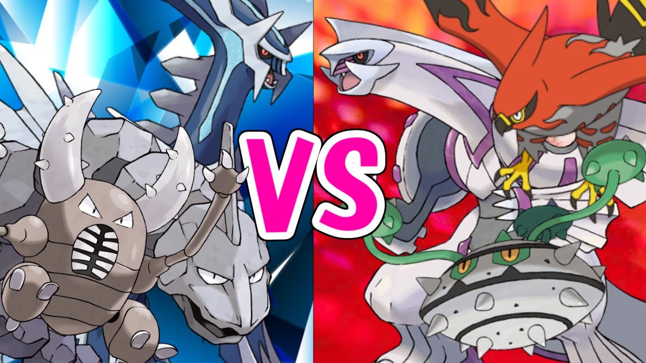 【ポケモン剣盾】ディアルガＶＳパルキアＶＳカイロス＆イワーク