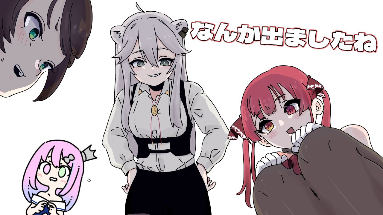 【手描き】トゲピーの声真似をするも何か出たルーナ姫【姫森ルーナ】