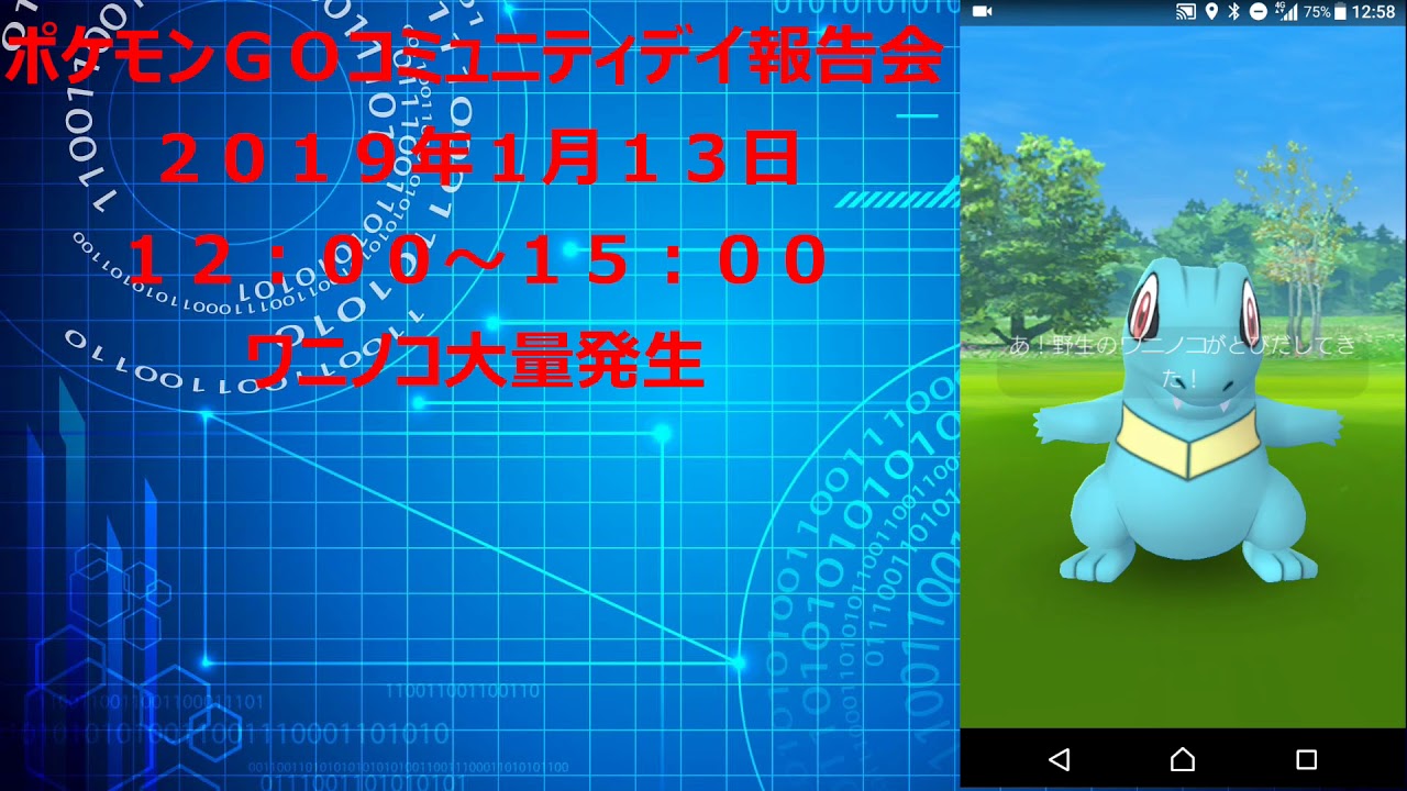 （ごーちゃんGAMES特別編）ポケモンGOワニノココミュニティデイ報告会